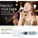 2 Pairs Hearprotek Concert Ear Plugs - Petite Size Black, Reusable High Fidelity Noise Reduction for Music Events and Musicians - Buy Online on GoSupps.com