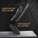 KUANG QUAN Muay Thai Shin Guards - Black Medium | MMA Leg Protection Gear - Buy Online on GoSupps.com