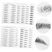 FOMIYES 30 sheets Temporary Sticker Eyebrow Tattoos Eyebrows Hair-like Waterproof Brow Stickers False 1 count (Pack of 1) Blackx3pcs - Buy Online on GoSupps.com