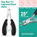 TPPICK Professional Ingrown Toenail Removal Tool Kit - Heavy Duty Toe Nail Clippers for Thick Toenails - Set of 4 - Buy Online on GoSupps.com