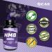 HMB 1500mg Capsules | Beta-Hydroxy Beta-Methylbutyrate for Lean Muscle Support | Enhanced Recovery & Muscle Repair | 120 Count - Buy Online on GoSupps.com