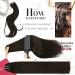 Moresoo 10 Inch Brown Clip in Human Hair Extensions - Double Weft, Real Hair, 5 Pieces/70g #2 - Buy Online on GoSupps.com