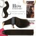 Buy Moresoo Real Hair Extensions Clip In - Darkest Brown #2 Remy Human Hair 120g 45cm 7 Tresses - Buy Online on GoSupps.com