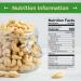 Sincerely Nuts Raw Whole Unsalted Cashews 2lb Bag - Protein & Vitamin Rich Healthy Snack | Keto and Paleo Friendly Vegan Option - Buy Online on GoSupps.com