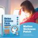 Motion Sickness Relief Patches & Bands for Adults & Kids | Nausea & Vertigo Relief for Travel by Car, Ship, Airplane & More - Buy Online on GoSupps.com