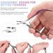 Nail Cuticle Nipper Rainbow Clipper Scissor Dead Skin Remover Manicure Nail Art Tool 1set - Buy Online on GoSupps.com