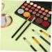 Ipetboom 6pcs Horse Suits Handles and with Hair Make Mix Eyeshadow Professional Blending Ladies Women Tool - Buy Online on GoSupps.com