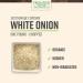 Buy Frontier Co-op Organic Chopped White Onion 1 lb - Fresh & Flavorful Cooking Essential - Buy Online on GoSupps.com