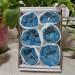 Natural Crystal Rough Natural Agate geode Stone Specimen Electroplating Blue Agate geode - Buy Online on GoSupps.com