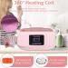 YYNPZQE Paraffin Wax Machine 3500ml Warmer for Hand and Feet Spa Kit - 4 Pack Wax & Tools, Adjustable Temp for Smooth Soft Skin - Pink - Buy Online on GoSupps.com