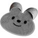 Rabbit Shape Foot Scrubber - Non-Slip Silicone Shower Mat for Peeling & Relaxation | Heat-Resistant Hygiene | Simple Wall Suspension - Gray - Buy Online on GoSupps.com