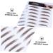FRCOLOR 16 Pcs Eyebrow Stickers Eyebrow Shaping Template Eyebrows Makeup Tools Eyebrow Stencils 3d Applique - Buy Online on GoSupps.com