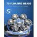 LOBINH Electric Head Shaver for Bald Men in Black - Fast and Smooth Shaving Experience - Buy Online on GoSupps.com