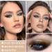 Liquid Glitter Eyeshadow Long Lasting Waterproof Glitter Liquid Eyeshadow Metallic Pigments Shining Eye Shadow Glitter Eyeliner Makeup(A01) Set 1 - Buy Online on GoSupps.com