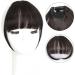 Bangs Clip in Bangs-Fake Bangs Hair Clip Dark Brown Clip on Bangs Real Human Hair Air Curtain Bangs for Women Clips Bangs Hair Extensions Fringe Curved Bangs for Women Curved Bangs for Daily Wear ( T1B/33 - Buy Online on GoSupps.com