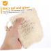 WOONEKY 4pcs Cotton Linen Soap Bag Net Foaming Net Foaming Hand Wash Exfoliating Soap Bag Khaki - Buy Online on GoSupps.com