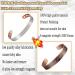 Yinox Magnetic Copper Bracelet Ring Set for Arthritis - Perfect Mother's Day Gift for Women | Stylish Silver Color - Buy Online on GoSupps.com