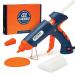 Hot Glue Gun Kit  Gluerious Dual Temp Glue Gun With 15 Hot Glue Sticks  60W/100W Full Size Glue Gun For Crafts & Heavy Duty Full Size (15 sticks)