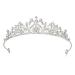 VoVii Tiaras for Girls Crowns For Little GIrls Birthday Pageant Headband for Little Girls Kids Cosplay Prom Princess Crown Silver