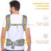 Buy Gagaku Baby Carrier for Newborns | From Birth to 12 Months | Face Forward & Back Carry | Easy-Wear Gray Baby Carrier - Buy Online on GoSupps.com
