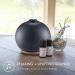 Ellia Adore Aroma Diffuser Ultrasonic Humidifier with Remote LED Lights Soothing Sounds & Aromatherapy for Yoga Bedroom Spa & More - Buy Online on GoSupps.com