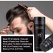 Hair Fibres Black Hair Building Fibres Professional Quality Hair Fibers Powder for Thinning Hair Thickener Natural Hair Fiber Instantly Conceals Hair Loss for Bald Spots & Thinning Hair(Black) - Buy Online on GoSupps.com