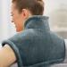 Alomejor Electric Warming Scarf & Heating Pillow 6-Stage Temp Control for Seniors & Office Workers EU Plug 220-240V - Buy Online on GoSupps.com