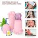 Silicone Ice Roller for Face & Eyes | Gua Sha Massage Tool for Brightening & Firming Skin | Shrink Pores, Reduce Wrinkles, and Stress Relief | Pink - Buy Online on GoSupps.com