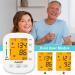 Axets Fully Automatic Blood Pressure Meter - Wrist Monitor with Arrhythmia Warning 2x99 Memory LCD Display & Adjustable Cuff (White) - Buy Internationally - Buy Online on GoSupps.com