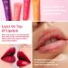 GECOMO Lip Glowy Balm - Moisturizing Glossy Plumping Oil with Grapefruit | Non-Sticky Tinted Lip Care | 0.35oz - Buy Online on GoSupps.com