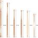 JCIW 10Pcs Stainless Steel Ear Wax Removal Tool Kit with Storage Box - Rose Gold - Buy Online on GoSupps.com