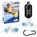 Kids Earplugs (6-12 yrs) Filtered Ear Plugs for Children Adults with Small Ear Canals 25dB Hearing Protection for Flying Concerts Sports Events Fireworks Monster Jam Sleep Noise Sensitivity Blue