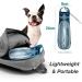 Namsan 550ml Dog Drinking Bottle - Portable Water Bottle for Dogs & Cats | Foldable Travel Bowl for Outdoor Activities - Blue - Buy Online on GoSupps.com