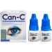 Can-C Eye Drops 2 x 5ml Vials with Eye Drop Guide Bundle - 1 Count - Buy Online on GoSupps.com