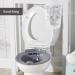 McKesson Sitz Bath with 2000 mL Bag - Plastic, Graphite - 500 mL Increments - 1 Count - Buy Online on GoSupps.com