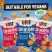 UFIT Crunchers Popped Chips High Protein Healthy Crisps - Smokin' BBQ Flavour (Box of 18 x 35g) - Buy Online on GoSupps.com