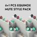 14Pcs Noise Reduction Earplugs - 5-7 dB Mute Inserts for Concerts Sleeping & Outdoors | Quiet Earplugs for Sound Sensitivity - One Size Fits All - Buy Online on GoSupps.com