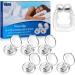 MS Esther Snore Stopper 6Pcs Anti Snoring Devices Silicone Magnetic Anti Snoring Nose Clip Effective to Stop Snoring Quieter Restful Sleep