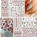 Manicure Cupid Cartoon Valentine Nail Art Stickers Love Heart 3D Decals Letters(STZ-G073) - Buy Online on GoSupps.com