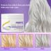 300ml Masque capillaire violet Correcteur de teinte blonde liminer la coloration jaune Shampooing d colorant Traitement des cheveux gris Apr s-shampooing neutralisant blond mauve hair - Buy Online on GoSupps.com