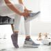 12 Pairs Women's Non Slip Skid Socks with Grippers for Hospital, Yoga, Pilates - Color 1 - Buy Online on GoSupps.com