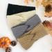 4 Pieces Ladies Winter Knitted Headbands - Crochet Elastic Ear Warmers Hair Accessories - Buy Online on GoSupps.com