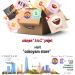 ORION SUNCHIP Cornchip Based Garlic Baguette & Hot Spicy 135G Korean Chips - Sweet & Spicy Pack of 2 - Buy Online on GoSupps.com