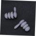 Buy Hemoton Soft Silicone Ear Plugs - Noise Cancelling & Waterproof for Sleeping & Travel - 4 Pairs Light Grey - Buy Online on GoSupps.com