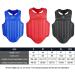 Wesing Large Black Muay Thai Boxing Chest Protector - MMA Sanda Chest Guard - Buy Online on GoSupps.com