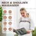 Damkee 5D Neck & Shoulder Massager - Shiatsu Massage Device with Warmth | Perfect Gift for Men & Women - Buy Online on GoSupps.com