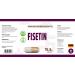Fisetin 50mg High Strength Vegan Capsules | 60 Count | 3rd Party Lab Tested | Gluten & GMO Free - Buy Online on GoSupps.com