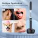 Professional Ear Wax Removal Kit with Camera - 1080P HD Wireless Otoscope for iPhone iPad & Android - Ear Cleaner Tool with Light & Charging Cable (Black - Buy Online on GoSupps.com