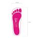 200 Pairs Pink Spray Tan Feet Pads Protectors - Ideal for Sunless Tanning | International Shipping - Buy Online on GoSupps.com