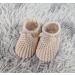 Royal Icon Baby Booties 0-3 Months - Cozy and Secure Infant Slippers - Unisex Newborn Baby Boots - Coffee Brown - Buy Online on GoSupps.com